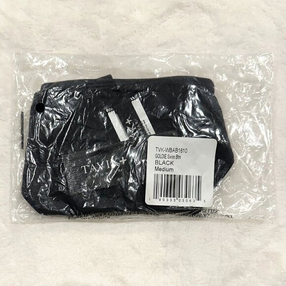 NWT Tavik Goldie Swim Bottom in Black - Medium - Picture 4 of 7